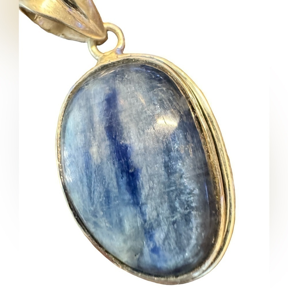 NEW | 13g Kyanite Sterling Silver Pendant - Picture 3 of 6